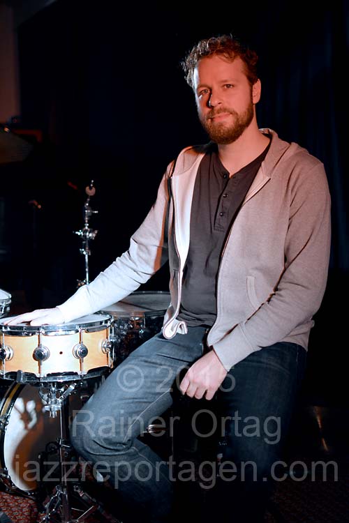 Tobias Backhaus (Peter Protschka Quintet) in der WoB Reutlingen am 12. Oktober 2015