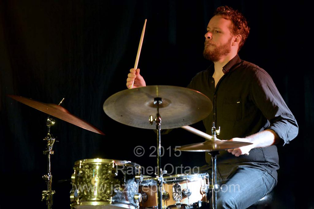 Tobias Backhaus (Peter Protschka Quintet) in der WoB Reutlingen am 12. Oktober 2015