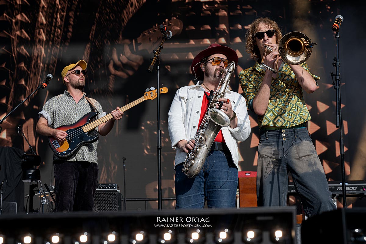 Tankus am Schlossplatz bei den jazzopen Stuttgart 2025