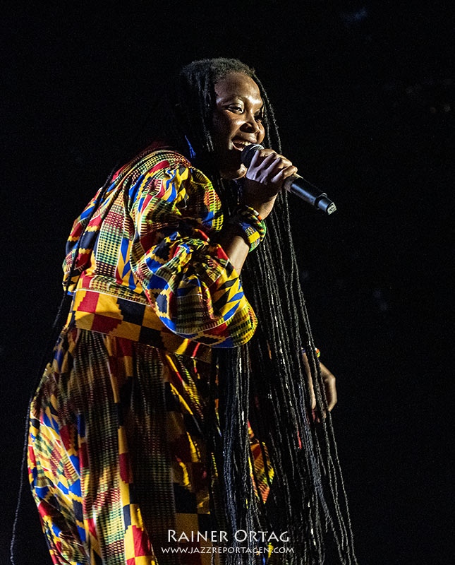 Nkulee Dube bei den Afrika Tagen Wien 2025