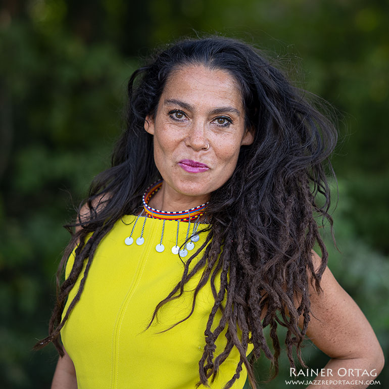 Monia Krüchten bei den Afrika Tagen im Wien 2025