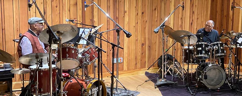 Andrew Cyrille, Billy Hart © Owen Howard