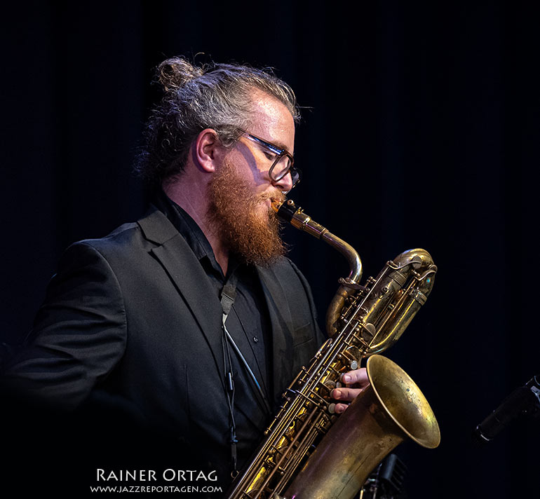 Bastian Brugger mit der Tobias Becker Bigband in Böblingen 2025