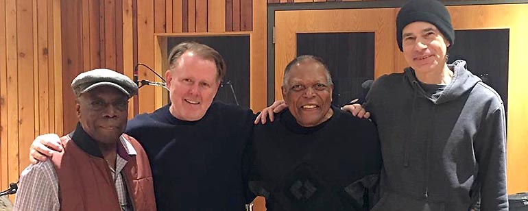 Cyrille, O'Gallagher, Hart, Monder (l to r) © Owen Howard