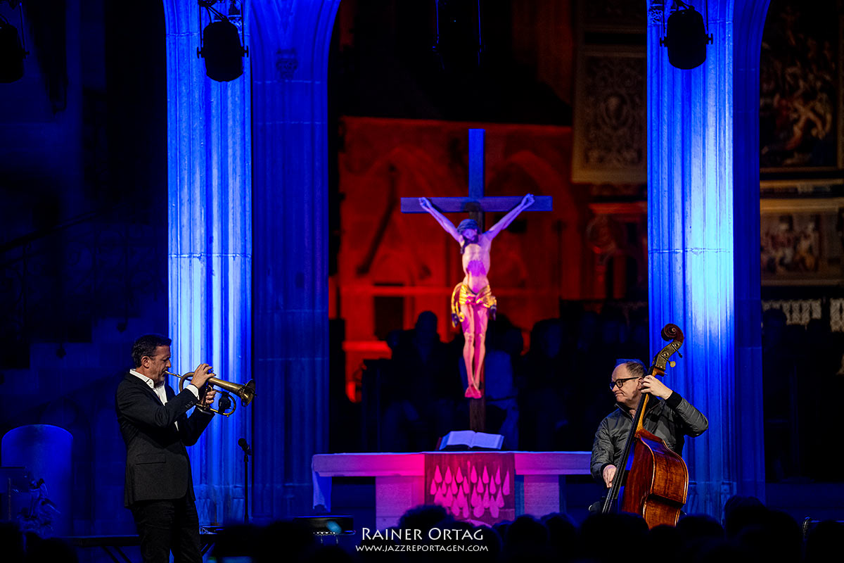 Till Brönner – Dieter Ilg Duo: Till Brönner - Dieter Ilg Duo beim Jazzfestival Esslingen 2025