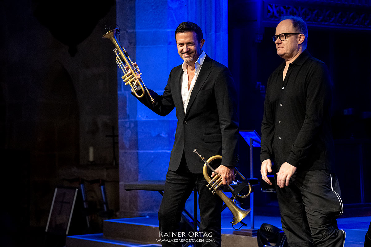 Till Brönner – Dieter Ilg Duo: Till Brönner - Dieter Ilg Duo beim Jazzfestival Esslingen 2025