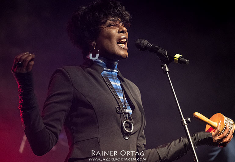 Dorretta Carter beim Rondo à la Rondell im Porgy & Bess Wien 2025