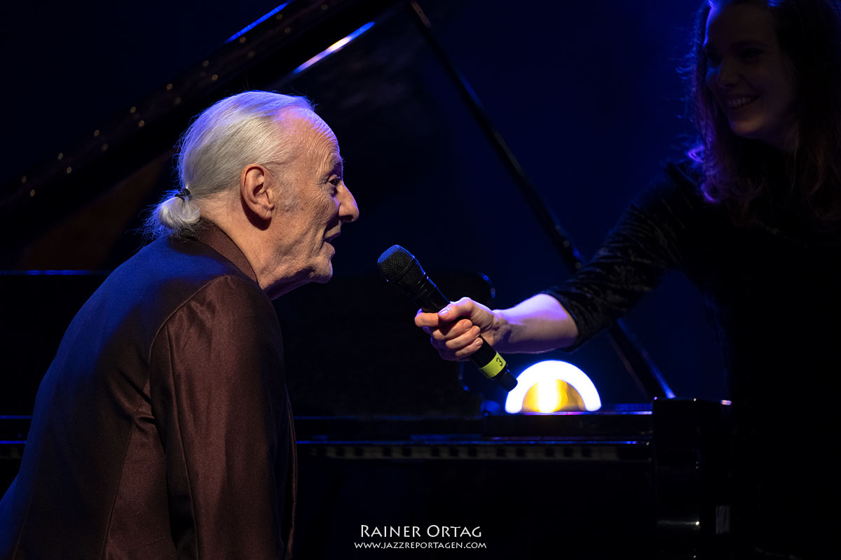 mathias r&uuml;egg und Lia Pale beim Rondo &agrave; la Rondell im Porgy &amp; Bess Wien 2025