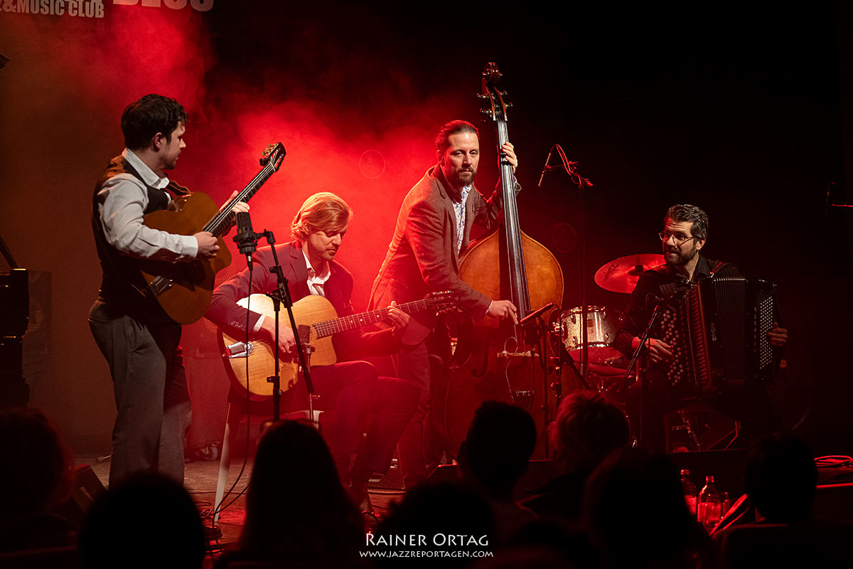 Diknu Schneeberger &amp; Christian Bakanic Quartett beim Rondo &agrave; la Rondell im Porgy &amp; Bess Wien 2025