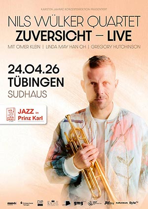 Nils Wülker Quartet im Sudhaus Tübingen