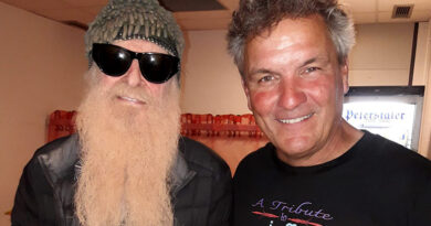 Steffen Clauss mit Billy Gibbons ZZTop