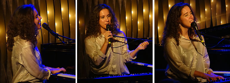 Alma Naidu singt, spielt Klavier und Keys im Jazzclub Bix Stuttgart 2026