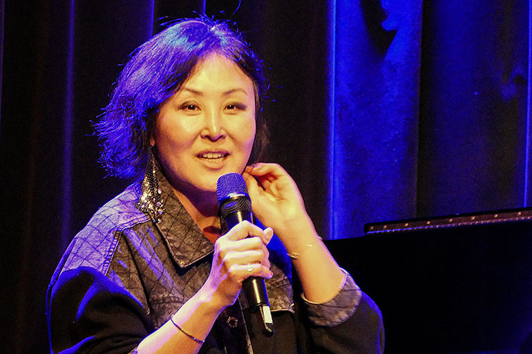 Gee Hye Lee erklärt ihre Kompositionen im Mauerwerk Herrenberg 2026