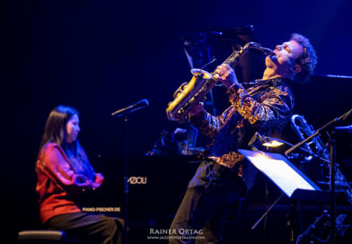 Shuteen Erdenebaatar am Klavier und Jakob Manz am Sax bei der European Jazz Night der Theaterhaus Jazztagen Stuttgart 2026