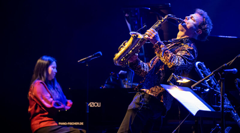 Shuteen Erdenebaatar am Klavier und Jakob Manz am Sax bei der European Jazz Night der Theaterhaus Jazztagen Stuttgart 2026
