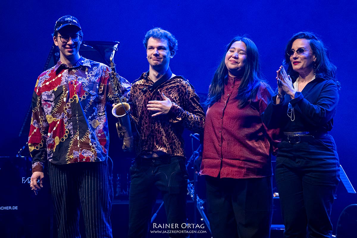 European Jazz Night: Nils Kugelmann, Jakob Manz, Shuteen Erdenebaatar, Nesrine bei den Theaterhaus Jazztagen Stuttgar 2026