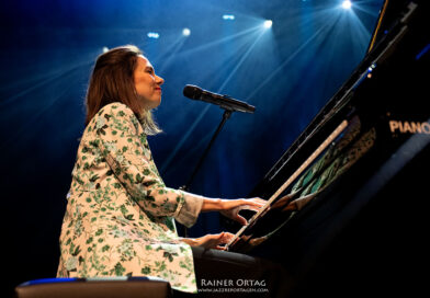 Die Pianistin Olivia Trummer mit ihrem Quartett im Theaterhaus Stuttgart 2026
