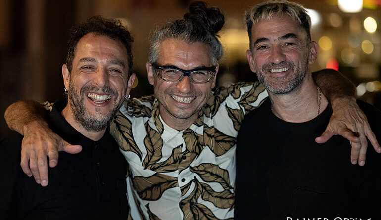 Trío Sin Tiempo backstage beim Jazzclub Bix Stuttgart 2026