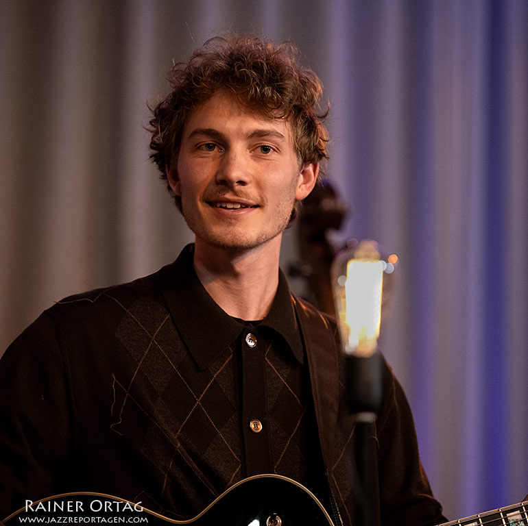 Yoshi Tschira im SWR - Studio Tübingen 2025 mit seinem Quintett