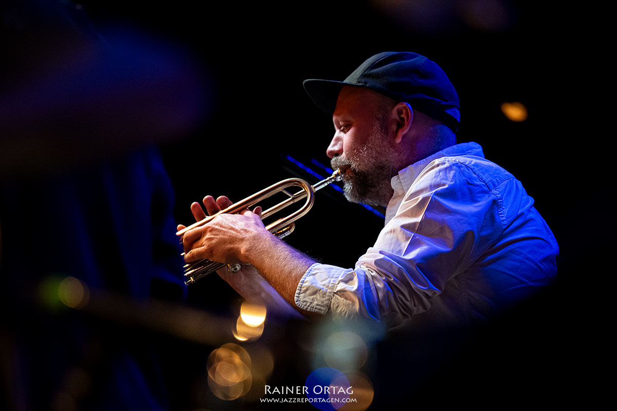 Mathias Eick an der Trompete beim Benjamin Lackner Quintet im Jazzclub Bix Stuttgart 2026