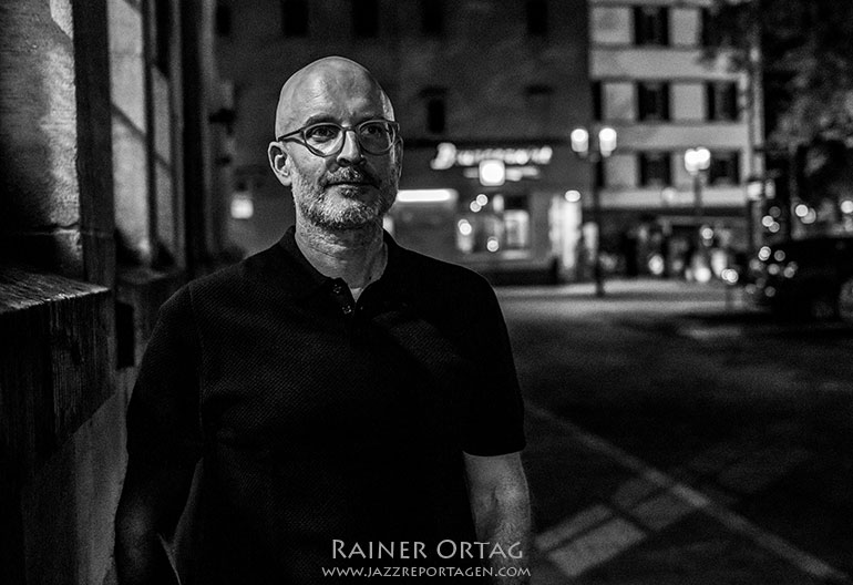 Benjamin Lackner backstage beim Jazzclub Bix Stuttgart 2026