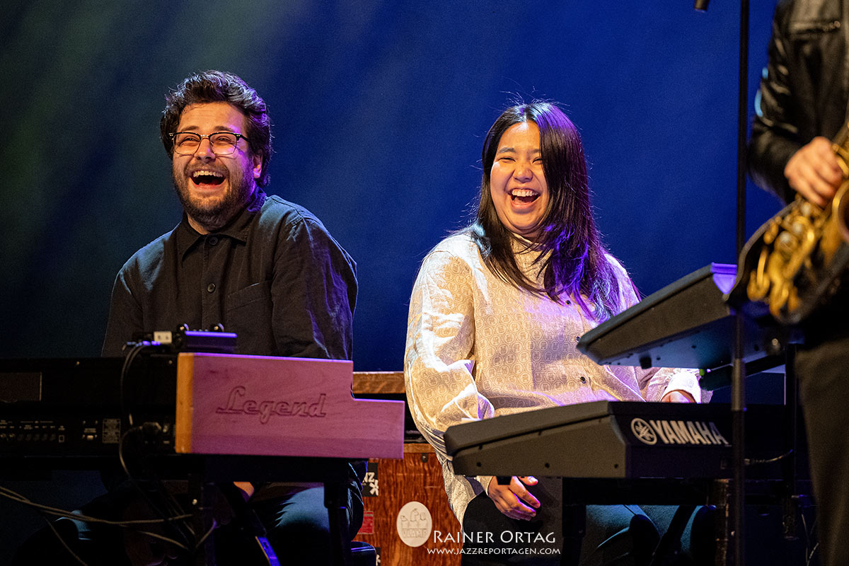 Wolfgang Haffner Groove All Stars Simon Oslender und Shuteen Erdenebaatar mit den Wolfgang Haffner Groove All Stars im Theaterhaus Stuttgart 2026