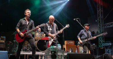 Wishbone Ash mit Mark Abrahams, Andy Powell und Bob und beim Winterbacher Zeltspektakel 2026