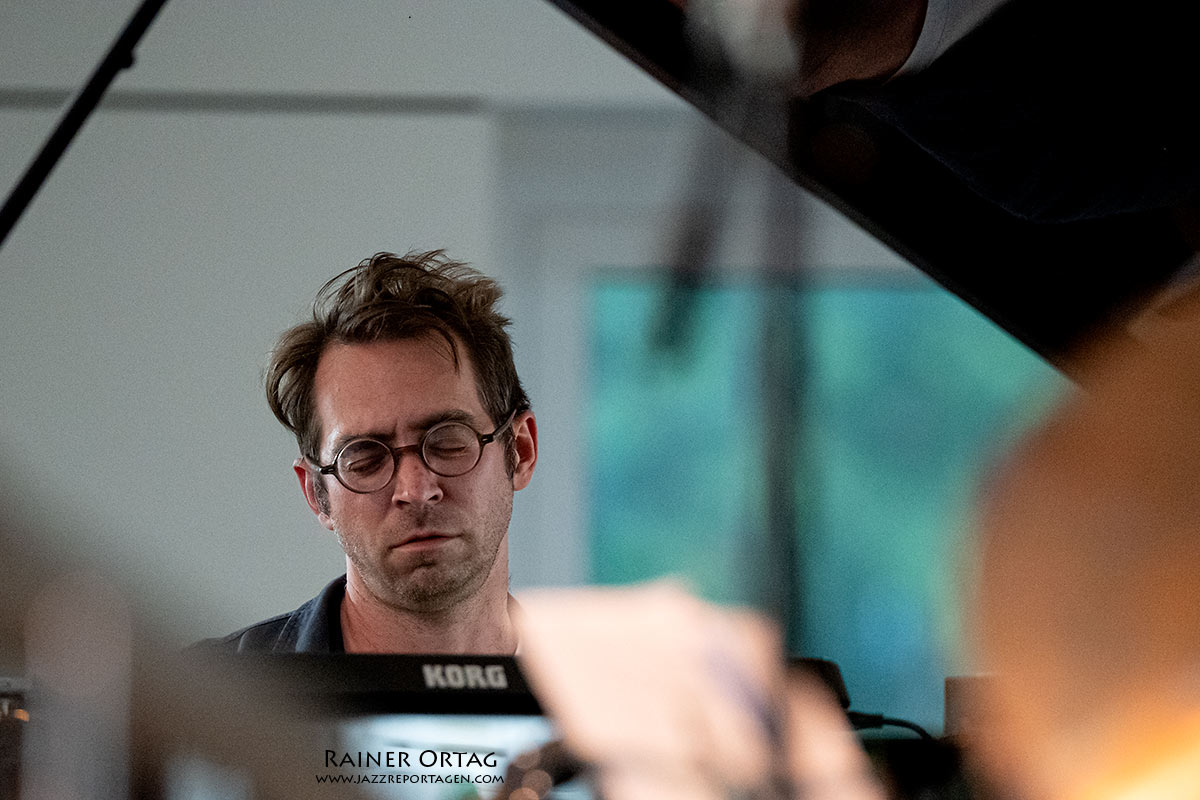 Aaron Parks Little Big im Neuen Kunstmuseum Tübingen 2026 Aaron Parks am Korg mit Little Big im Neuen Kunstmuseum Tübingen 2026