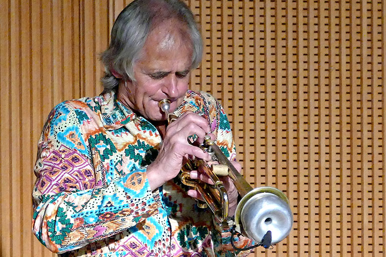 Markus Stockhausen im Odeon der SMTT bei den Jazztagen Sindelfingen 2026