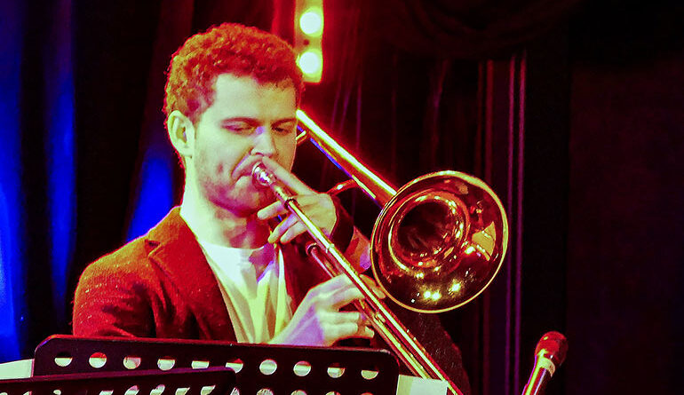 Samuel Restle Posaune im Pavillon bei den Jazztagen Sindelfingen 2026