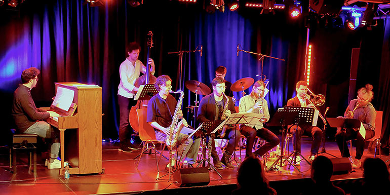 Samuel Restle Oktett im Pavillon bei den Jazztagen Sindelfingen 2026