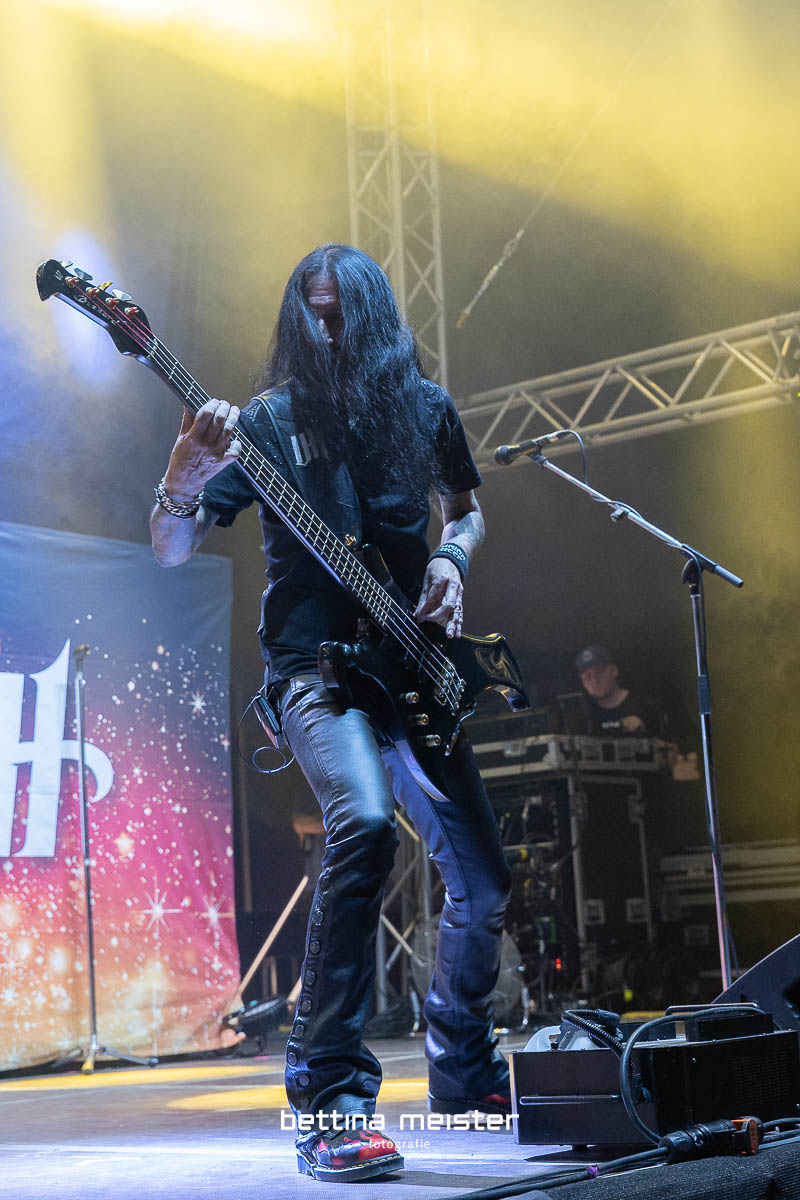 Uriah Heep beim Winterbacher Zeltspektakel 2026 Uriah Heep Bassist beim Winterbach Zeltspektakel 2026