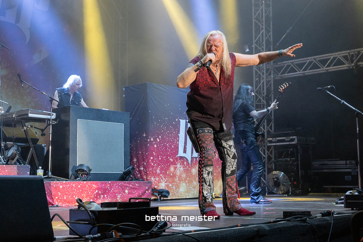 Uriah Heep beim Winterbacher Zeltspektakel 2026 Uriah Heep in Aktion beim Winterbach Zeltspektakel 2026