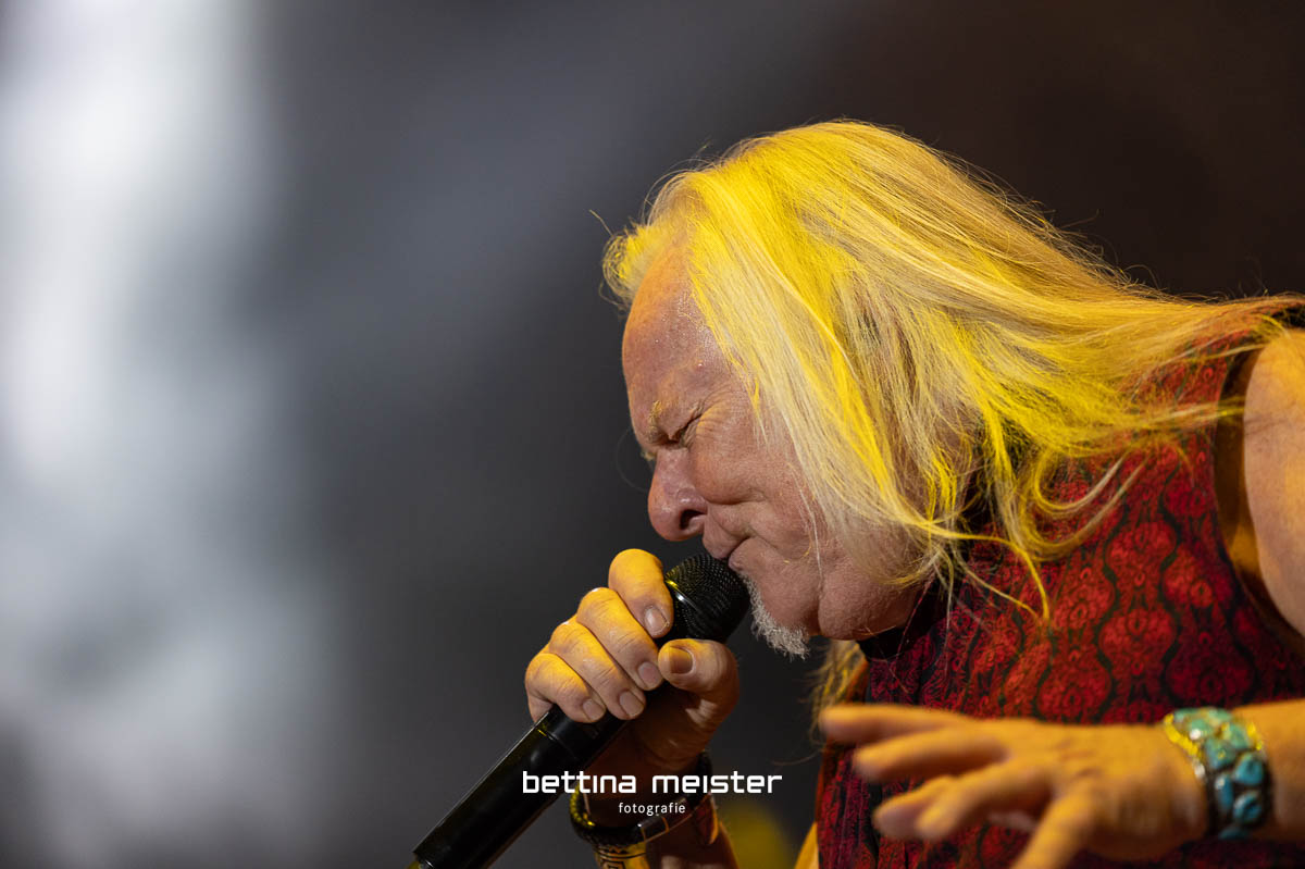 Uriah Heep beim Winterbach Zeltspektakel 2026 Uriah Heep Sänger Portrait beim Winterbach Zeltspektakel 2026