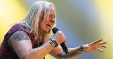 Uriah Heep Sänger Bernie Shaw beim Winterbach Zeltspektakel 2026