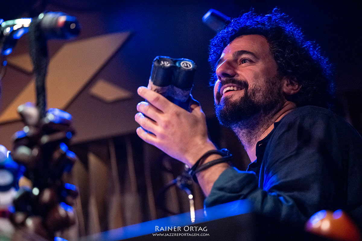 Cyrille Aimée im Jazzclub Bix Stuttgart 2026 Pedro Segundo mit Cyrille Aimée im Jazzclub Bix Stuttgart 2026