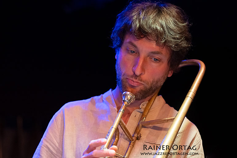 Johannes Lauer auf der Bühne im Jazzclub Bix Stuttgart 2026