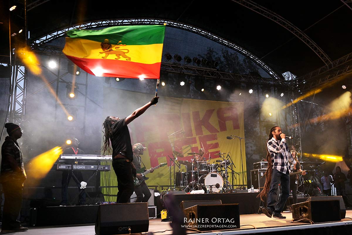 Damian „Jr. Gong“ Marley bei den Afrika Tagen Wien Donauinsel 2022