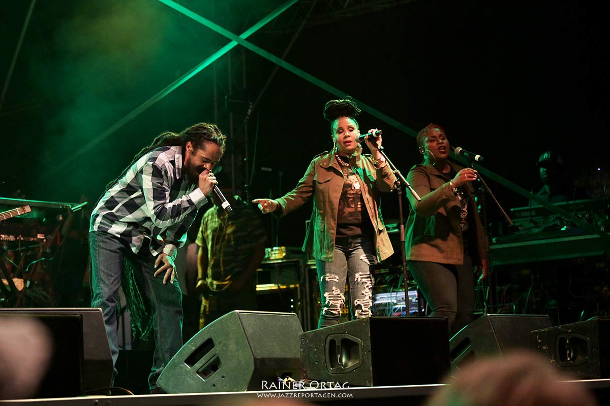 Damian „Jr. Gong“ Marley bei den Afrika Tagen Wien Donauinsel 2022