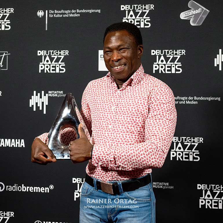 Aly Keita mit dem Deutschen Jazzpreis 2022
