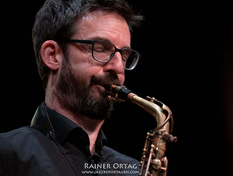 Andreas Francke bei der JazzTime BB in der Kongresshalle Böblingen 2023