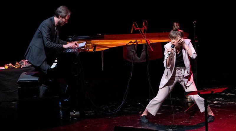 Camille Bertault & David Helbock bei den Internationalen Theaterhaus Jazztagen 2022