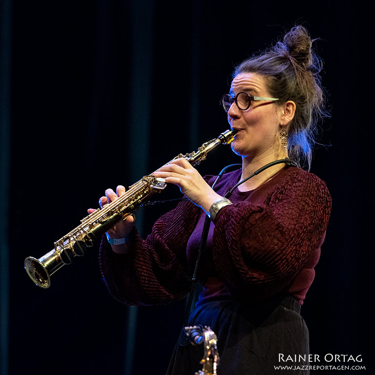 Camille Maussion bei der jazzahead! 2021 in Bremen