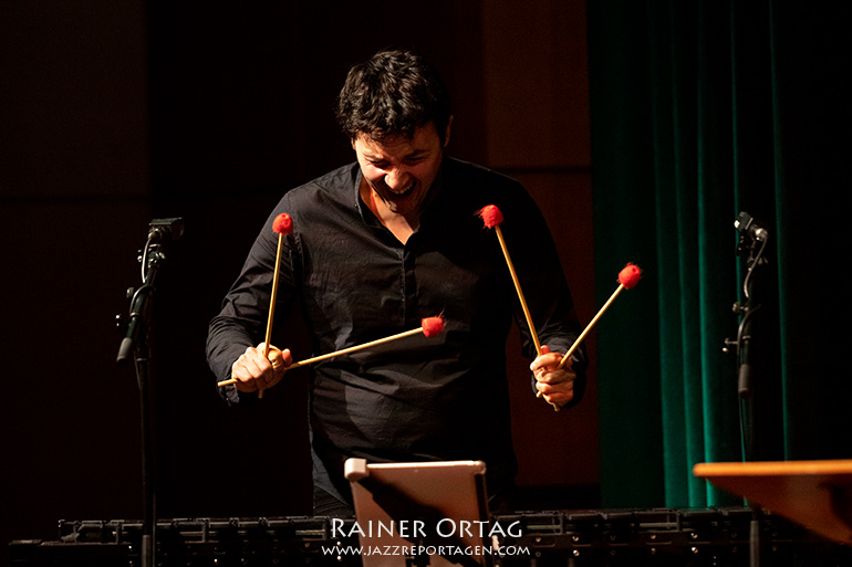 Carlos Vera bei der Jazztime Böblingen in der Kongresshalle 2021