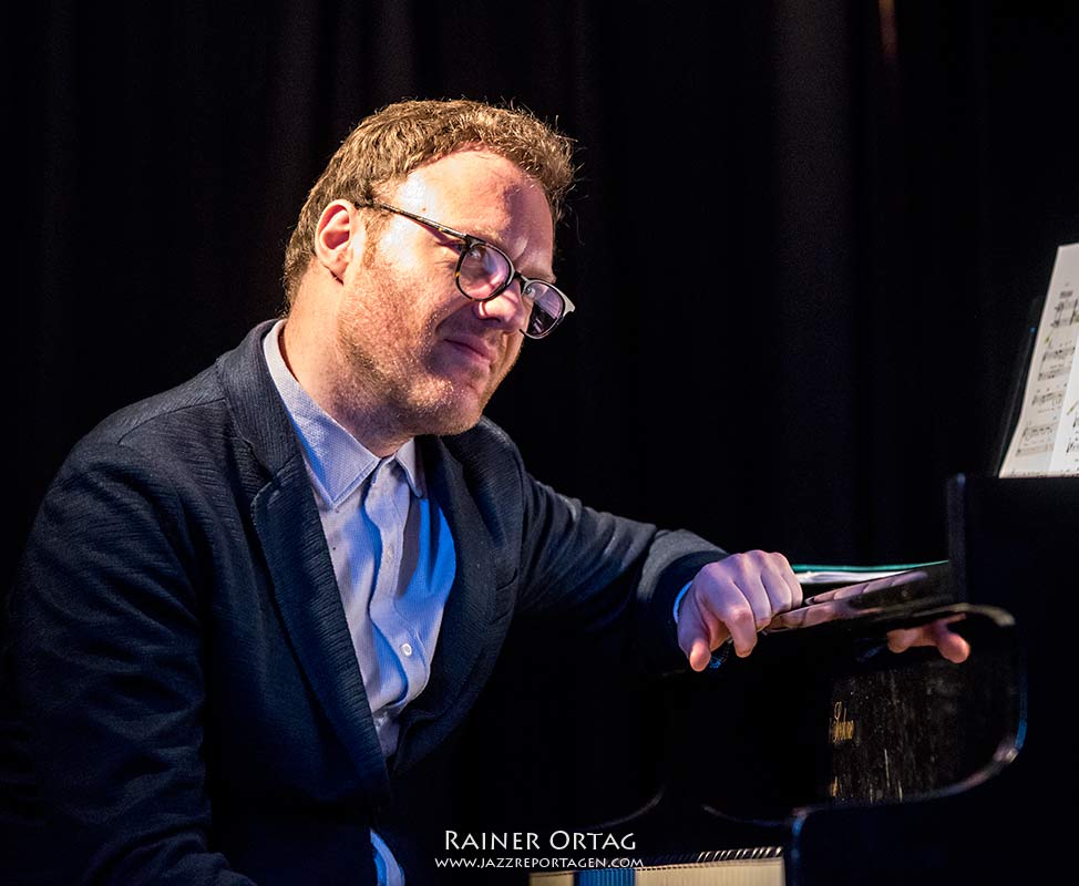 Cédric Hanriot mit dem Maria Mendes Quartet im Pappelgarten Reutlingen 2018