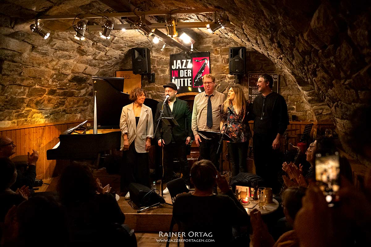 Cemre Yilmaz Quintet im Jazz in der Mitte Reutlingen 2023