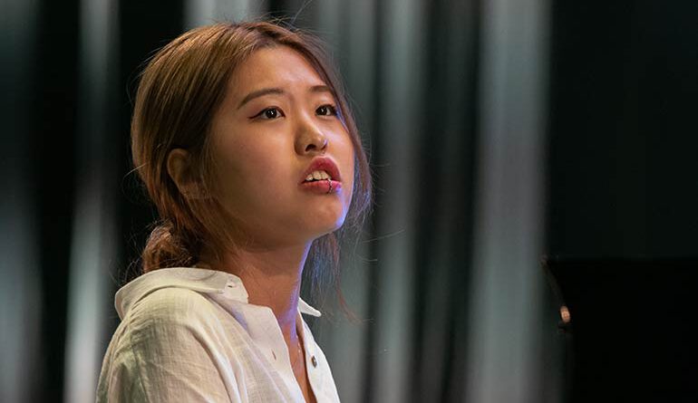 Chaerin Im mit dem Sun-Mi Hong Quintet bei der jazzahead 2021 in Bremen