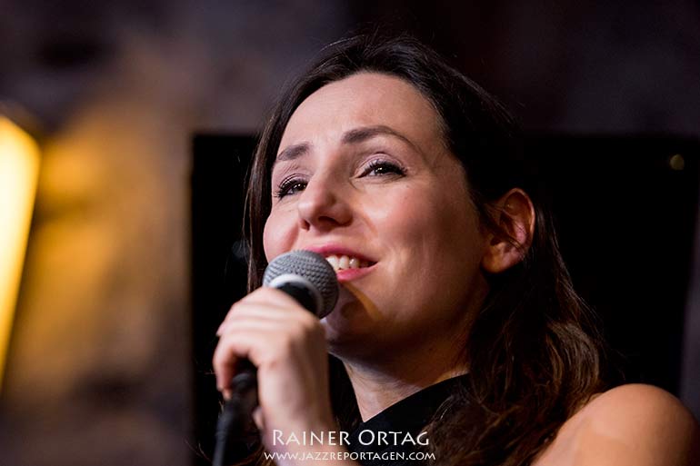Chiara Pancaldi mit dem Chiara Pancaldi Quartet im Jazzkeller Esslingen 2020
