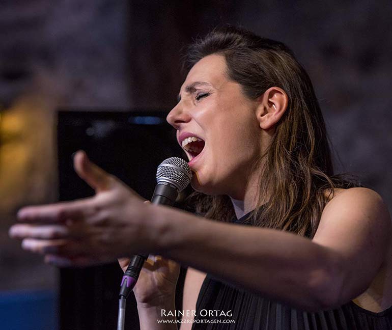 Chiara Pancaldi mit dem Chiara Pancaldi Quartet im Jazzkeller Esslingen 2020