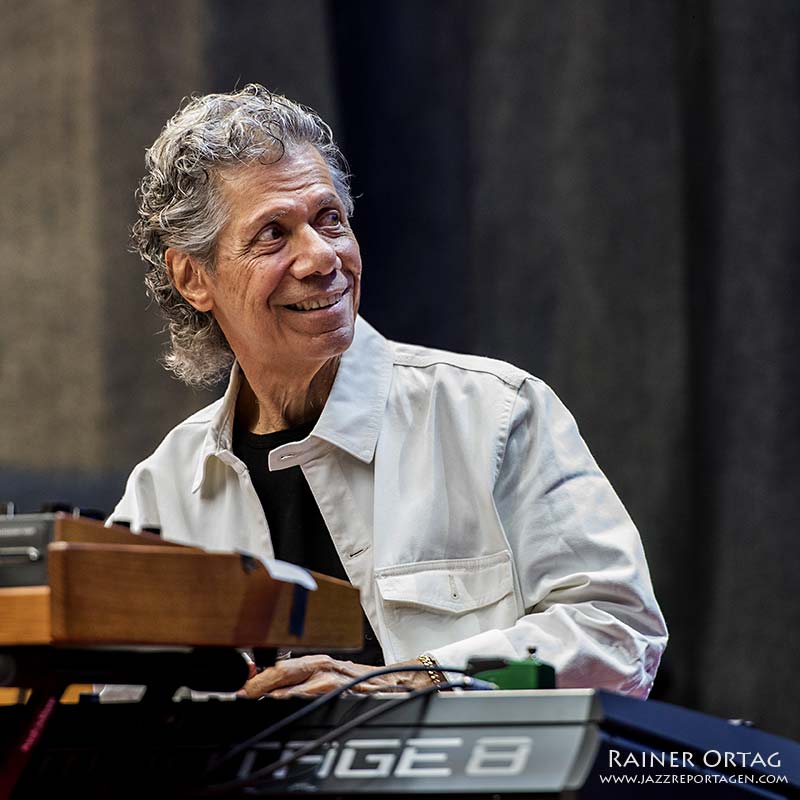 Chick Corea bei der jazzopen Stuttgart 2019